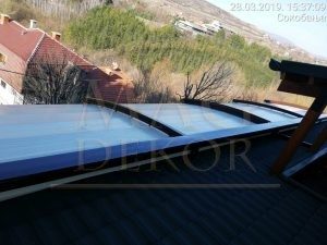 Pergola Vam omogućava da maksimalno uživate u sezoni u kojoj se nalazite, odličan je zaštitnik u svim vremenskim prilikama i veoma je otporna na sve atmosferske promene. U jednom proizvodu dobijate zaštitu od kiše i snega a pri tome uvek možete otvoriti PERGOLU i uživati pod otvorenim nebom.